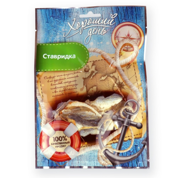 Ставридка Хороший день сушеная 60г