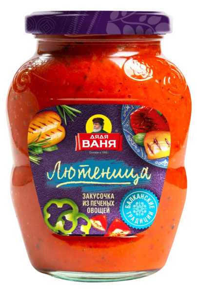 Закусочка Дядя Ваня  Лютеница 370г