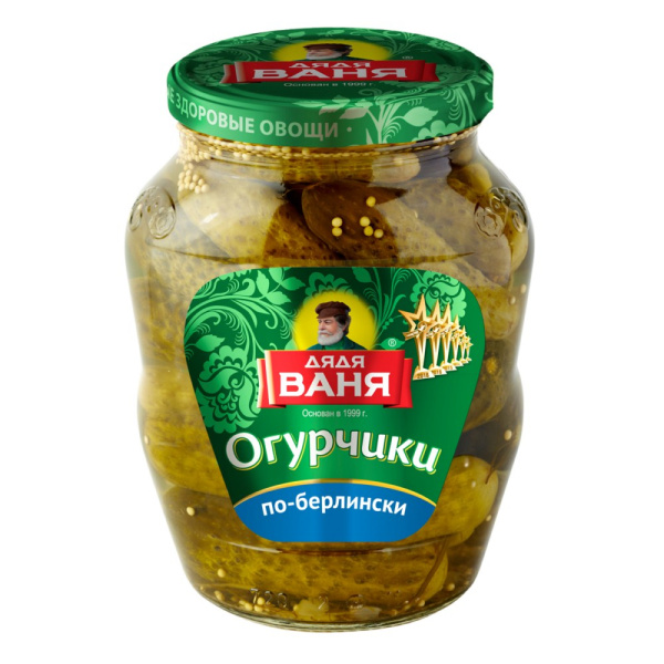Огурцы Дядя Ваня по-Берлински 680г