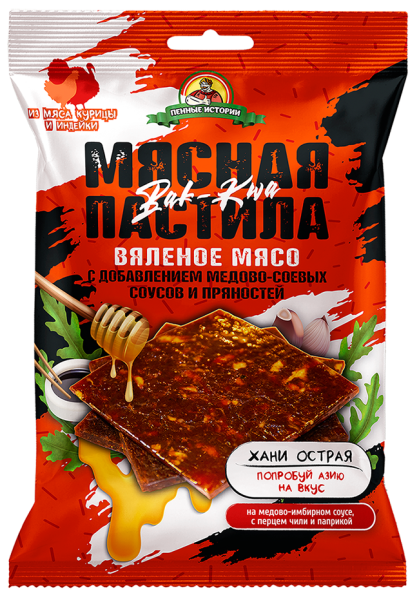 Пастила куриная Хани острая 45г Пенные истории