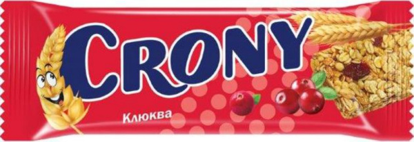 Батончик-мюсли Крони клюква 50г