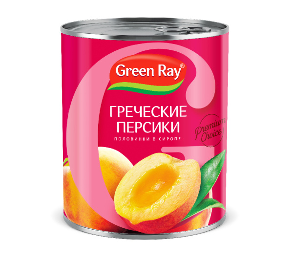Персик Грин Рэй 850г