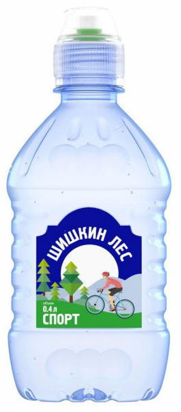 Вода питьевая без газа Шишкин Лес спорт 0,4л