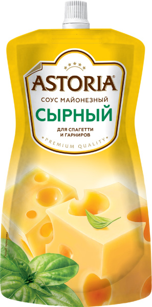 Соус майонезный Астория Сырный 233г 