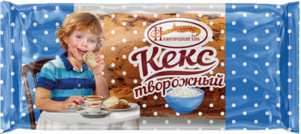 Кекс Нижегородский творожный 450г