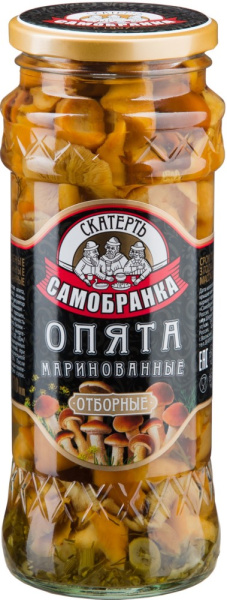Опята маринованные 370мл ст/б Скатерть-Самобранка