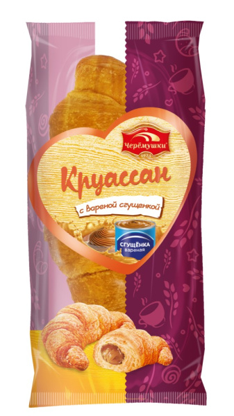 Круассан Черемушки с вареной сгущенкой 80г