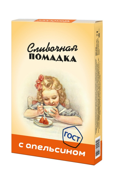 Конфеты БалтЖем неглазированные Помадка сливочная с апельсином 150г