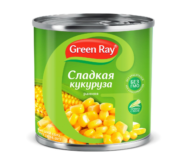 Кукуруза сладкая 425мл ж/б Грин Рэй