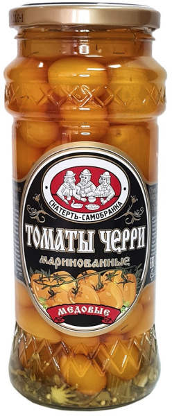 Черри томаты медовые маринованные Скатерть-Самобранка 580мл
