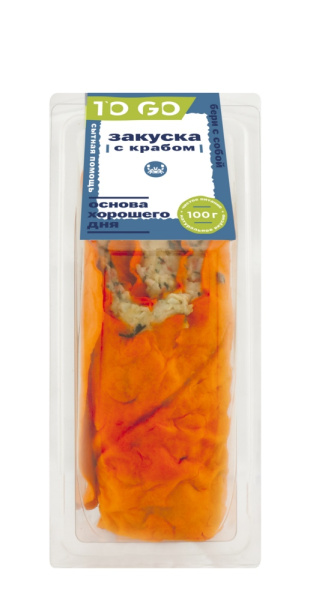 Ролл с крабом 1шт 125г