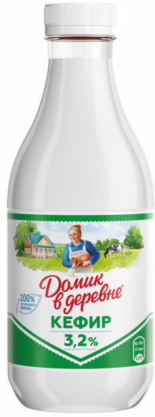 Кефир Домик в Деревне 3,2% 900г