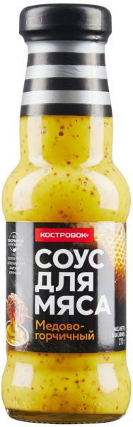 Соус Медово-Горчичный Костровок 270г
