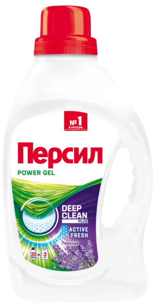 Жидкое ср-во д/стирки Персил Лаванда гель 1,3л