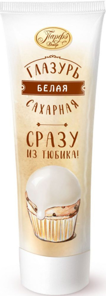 Помадка сахарная белая Парфэ 120г