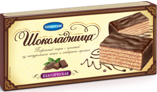 Торт Коломенское Шоколадница классический 240г
