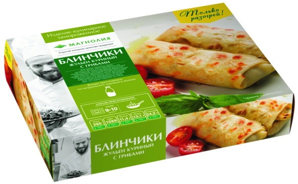 Блинчики Жульен замороженные Магнолия  300г