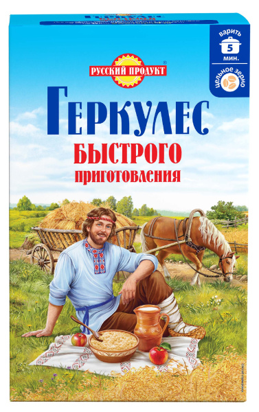 Геркулес Русский Продукт быстрого приготовления  420г