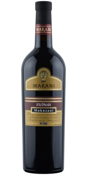 Вино Мукузани Марани красное сухое 0,75л