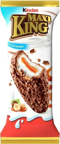 Вафли Киндер Макси Кинг шоколад карамель 35г