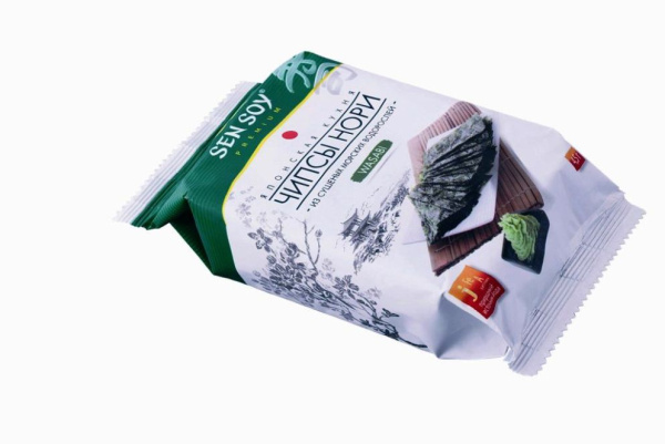 Чипсы Нори Сен Сой Васаби 4,5г