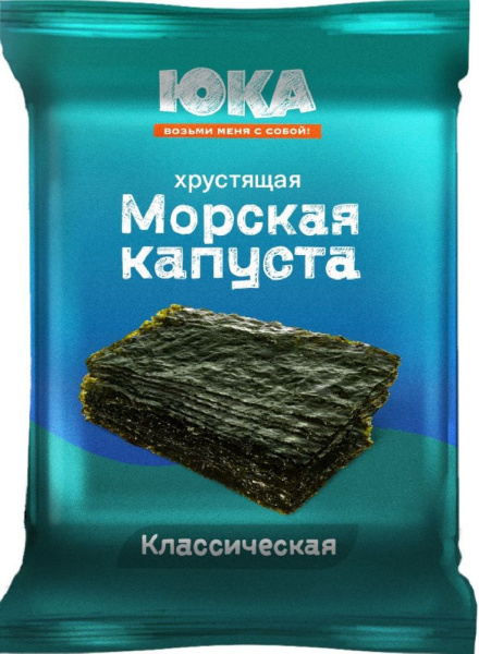 Чипсы из морской капусты ЮКА 10г