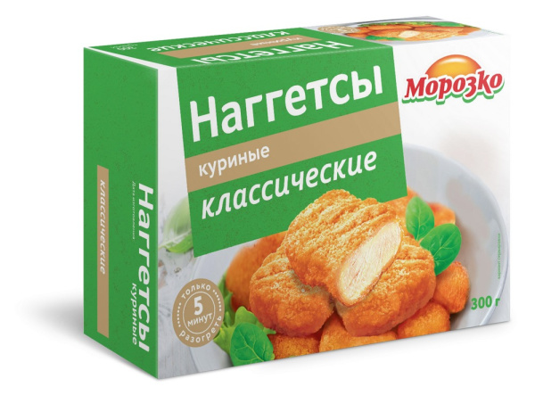 Наггетсы куриные Морозко 300г