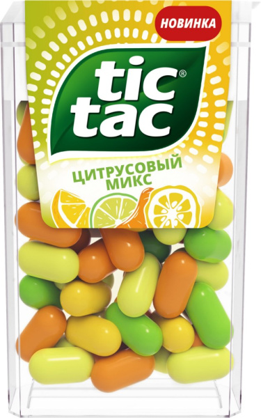 Драже Тик Так Цитрусовый Микс 16г