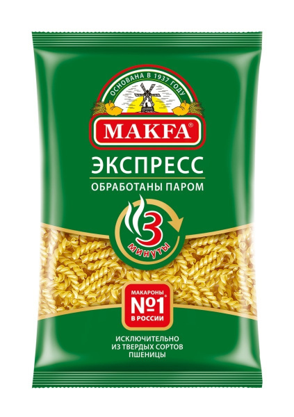 Мак.изд.Макфа Спиральки-экспресс 400г